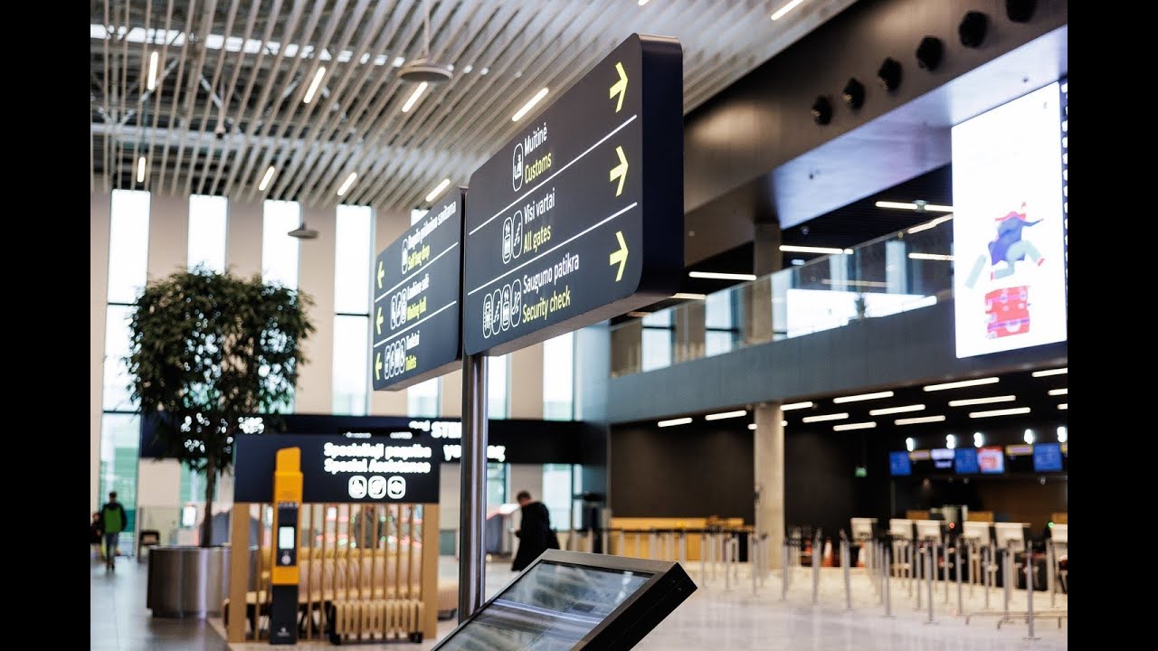 Oficialiai atidarytas Vilniaus oro uosto keleivių išvykimo terminalas