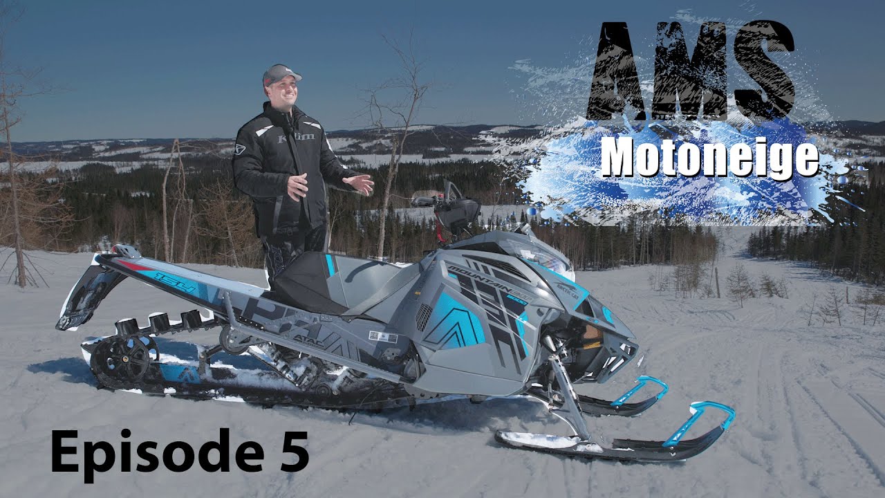 Artic cat M 8000 Mountain cat alpha one  | Action moteur sport MOTONEIGE