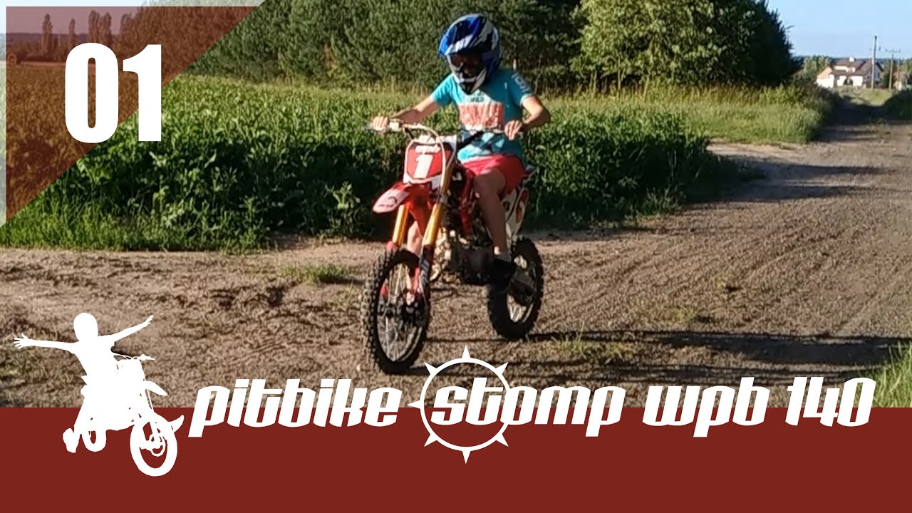 PRVNÍ SEZNÁMENÍ | PITBIKE STOMP WPB 140 RACING | 1. díl | Menikcz, Donyxx | CZ/SK 720p60 HD