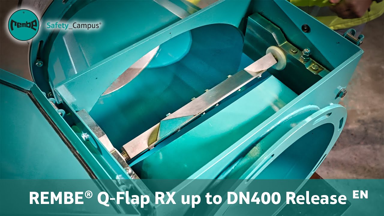 REMBE&reg; Safety_Campus&reg; - unboxed - Q Flap RX&trade; up to DN400 Unlocking