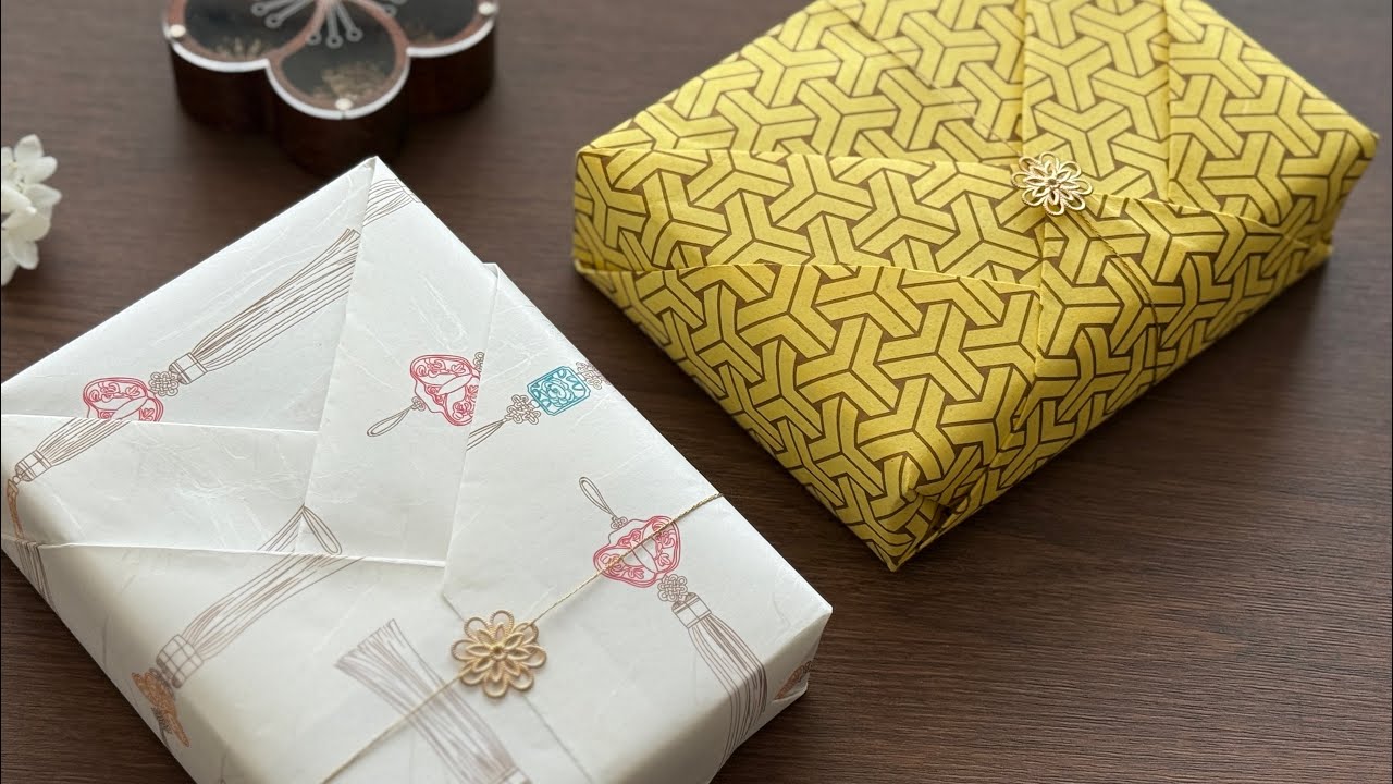 설맞이 한지 포장 2가지  | | New Year's Day 2 Creative Wrapping Ideas