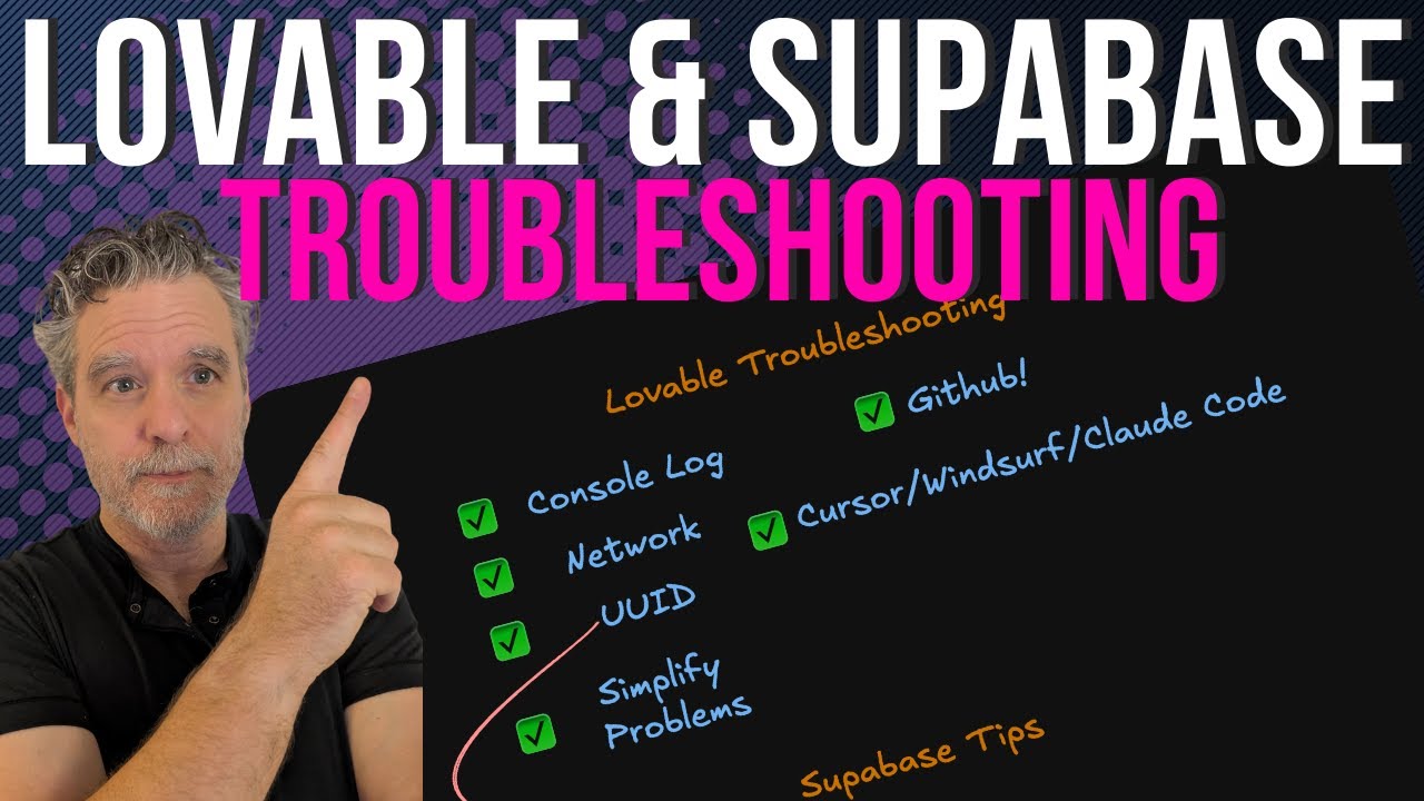 Советы по устранению неполадок Lovable и Supabase