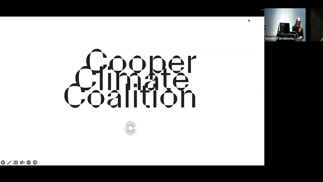 10.17.22 Architectures of Transition | Architecture Lobby with Cooper Climate Coalition: A Just ...
