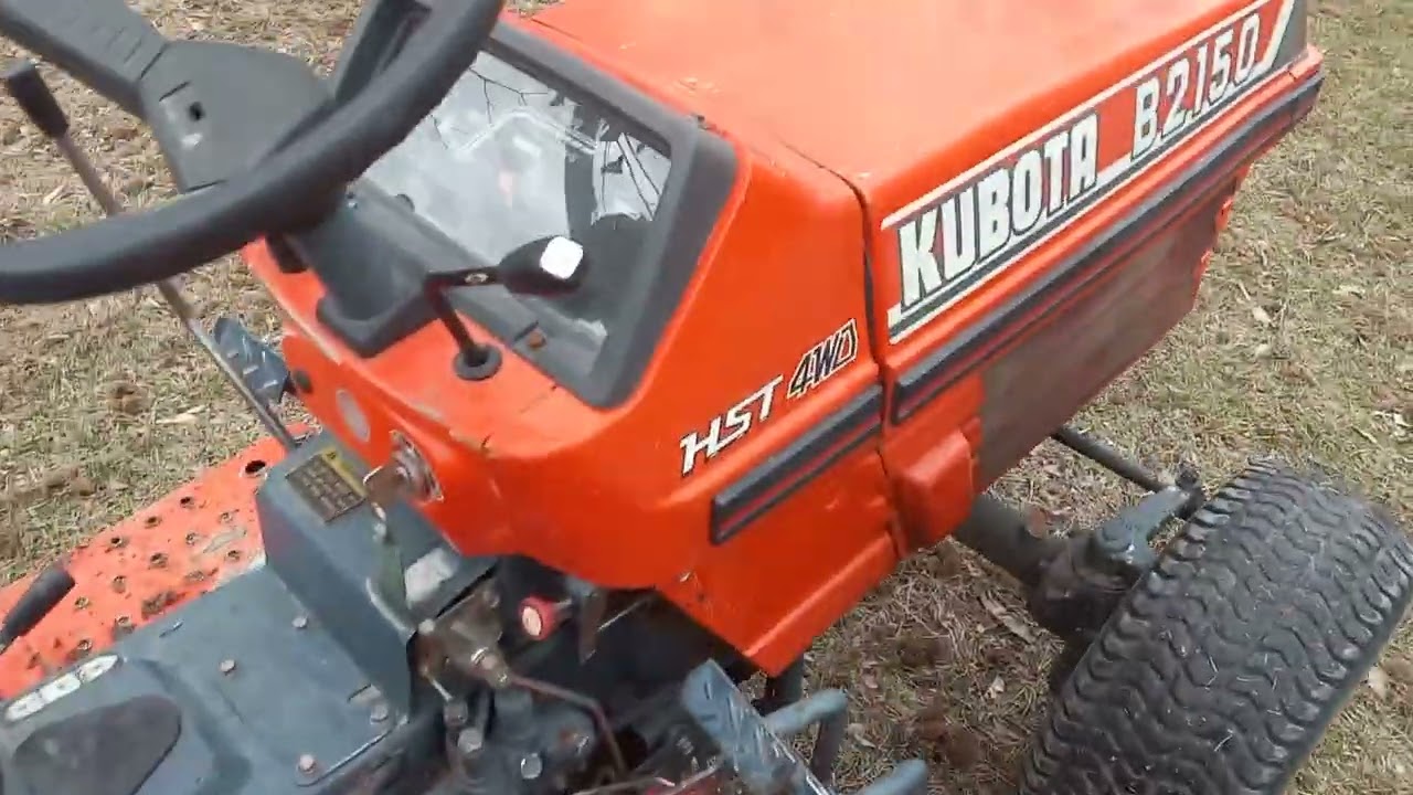 Demo Drive KUBOTA B2150 HST 4x4 SOLD