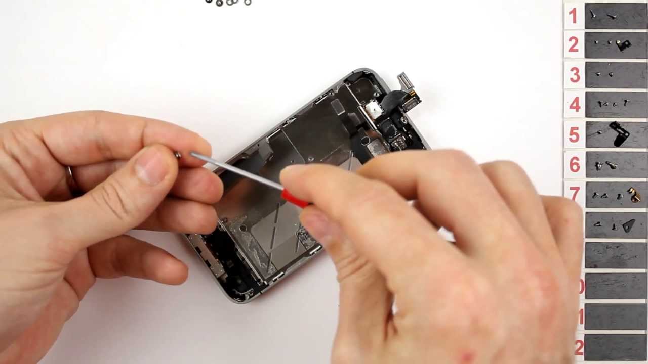 iPhone 4S Screen Replacement Disassembly and Reassembly - CRAZYPHONES