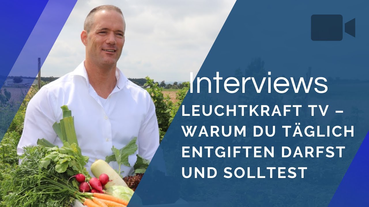 Die Wichtigkeit der t&auml;glichen Entgiftung | Zeolith & entgiftende Nahrung | Andr&eacute; Blank &ndash; Vivoterra&reg;