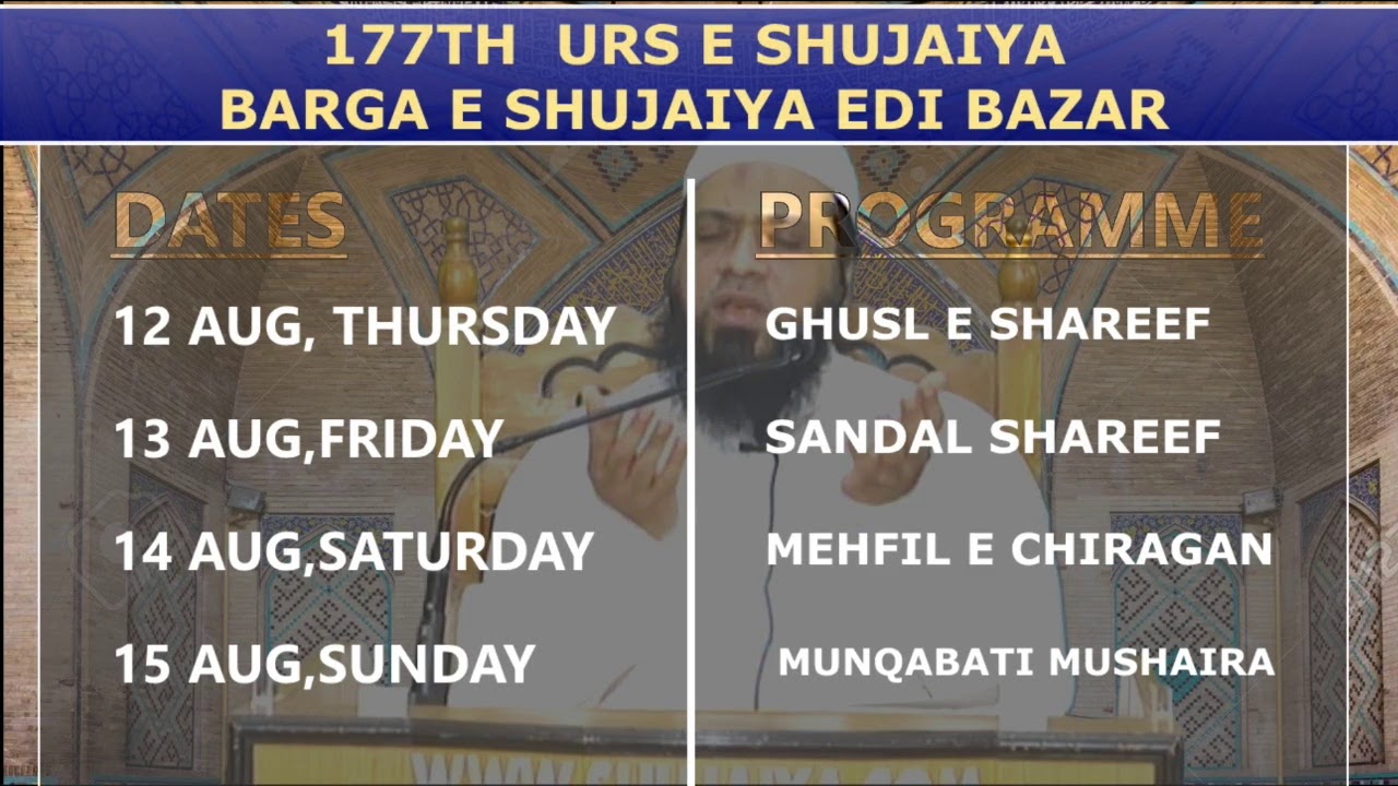 WEEKLY DARS E HADEES WA FIQAH @ KHANQA E SHUJAIYA,CHARMINAR 25/07/2021