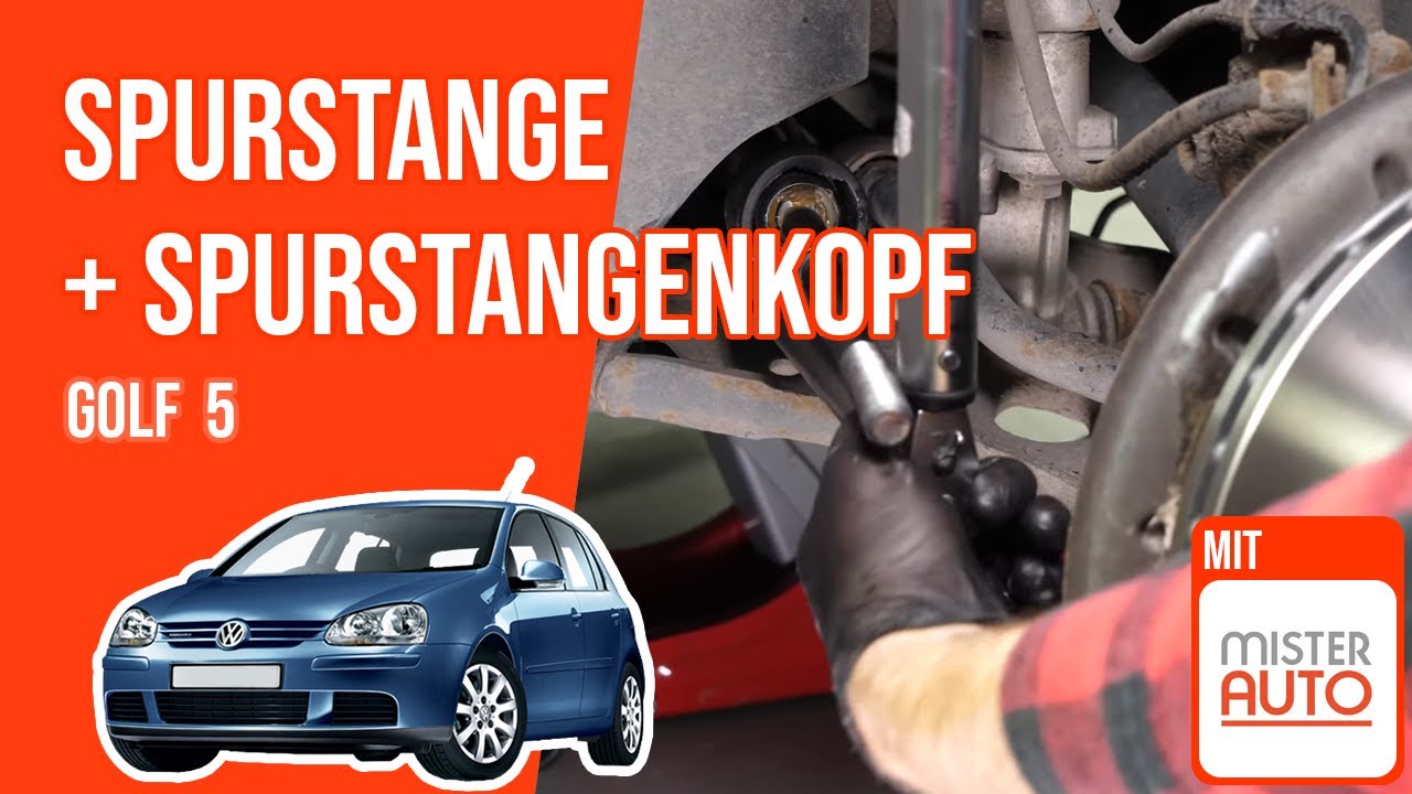 Wie Golf 5 Spurstange, Spurstangenkopf wechseln 🚗