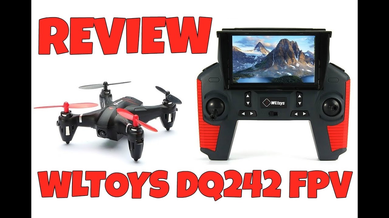 MINI DRONE FPV - WLTOYS DQ242 D242G - REVIEW