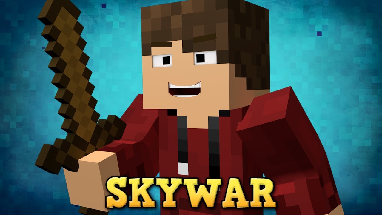 SKYWARS - Desafio da Espada de Madeira! - Minecraft