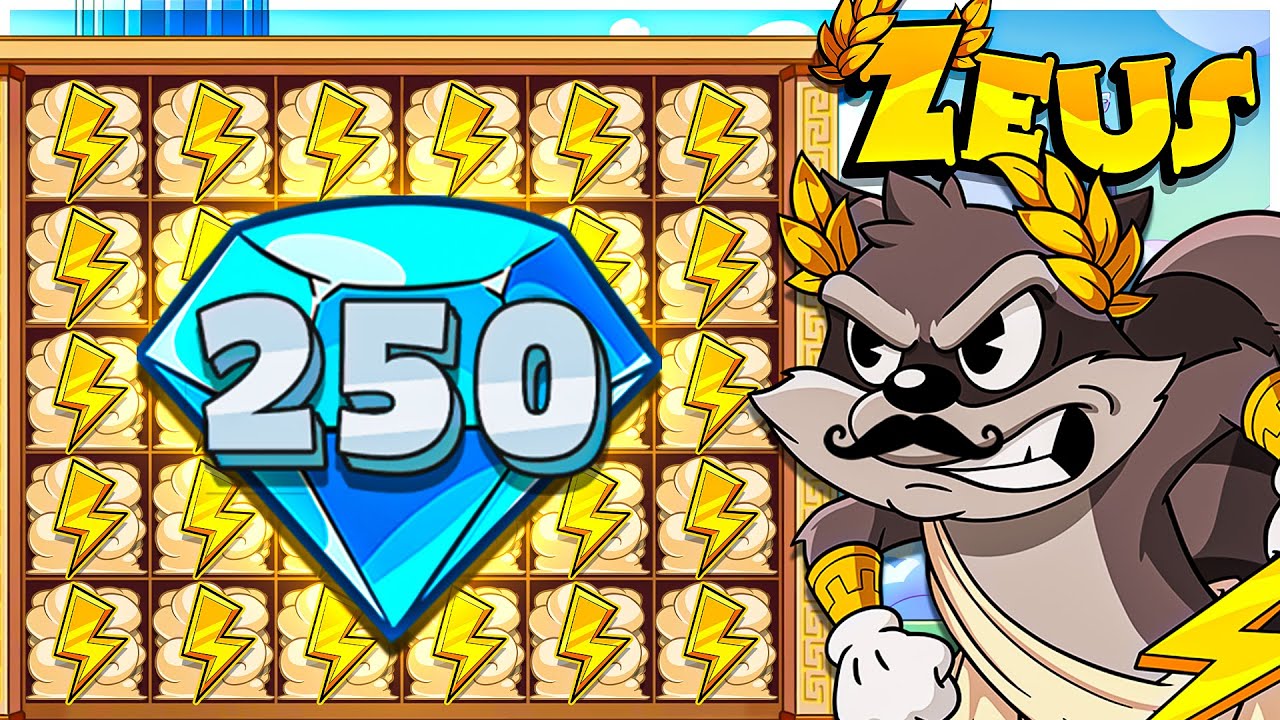 HUGE 250X DIAMOND On LE ZEUS SLOT!!