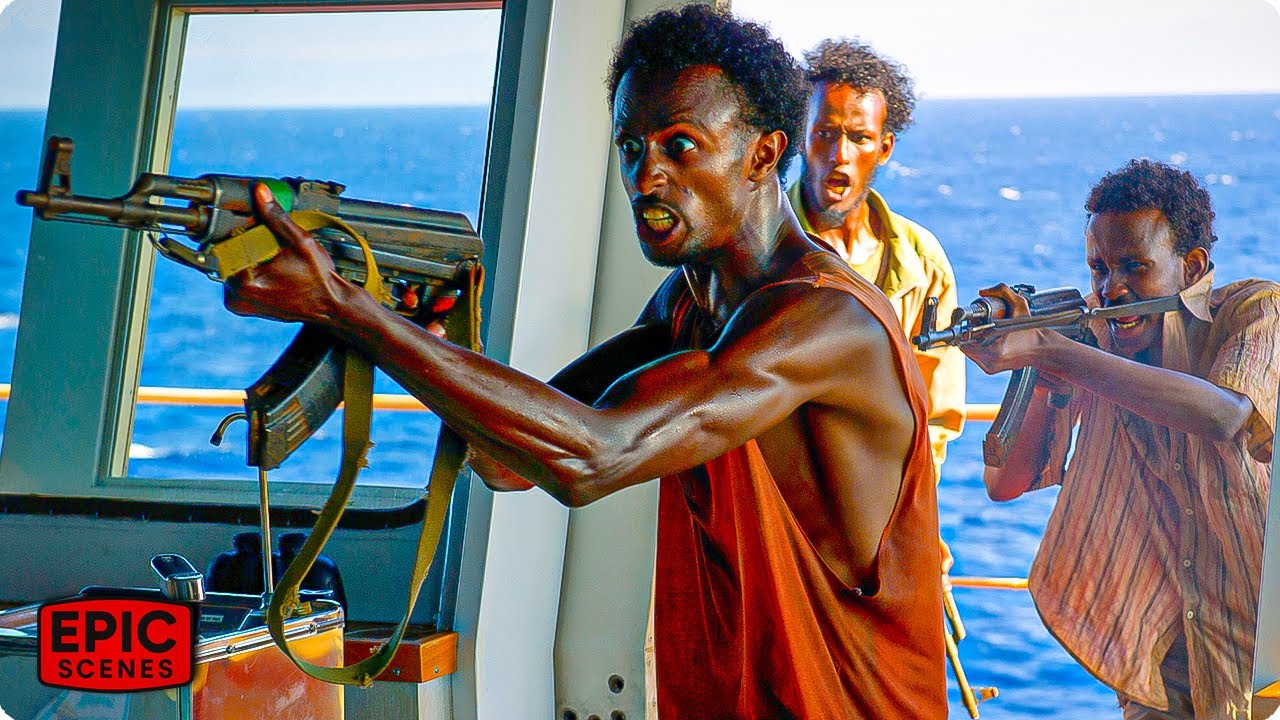 The Somali Pirates Arrive — and the Fear Sets In | CAPTAIN PHILLIPS (Clip)