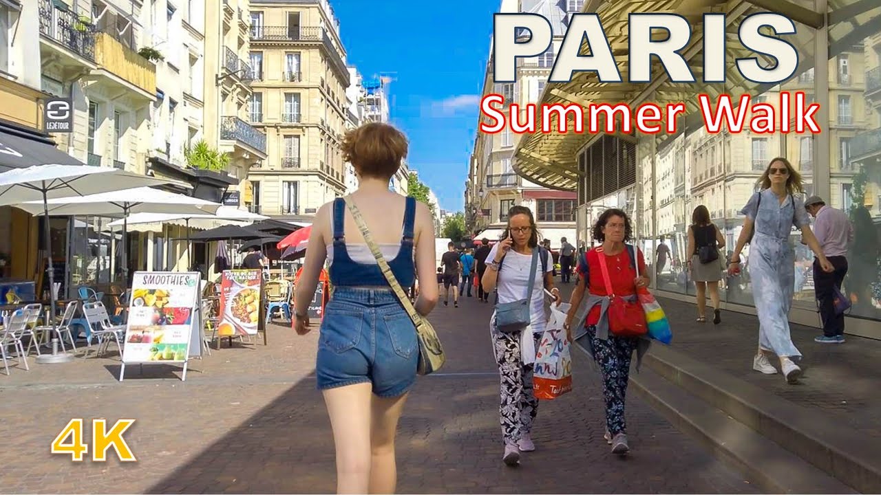 Paris Summer 2021- Place des Victoires to Gare de Châtelet   Les Halles