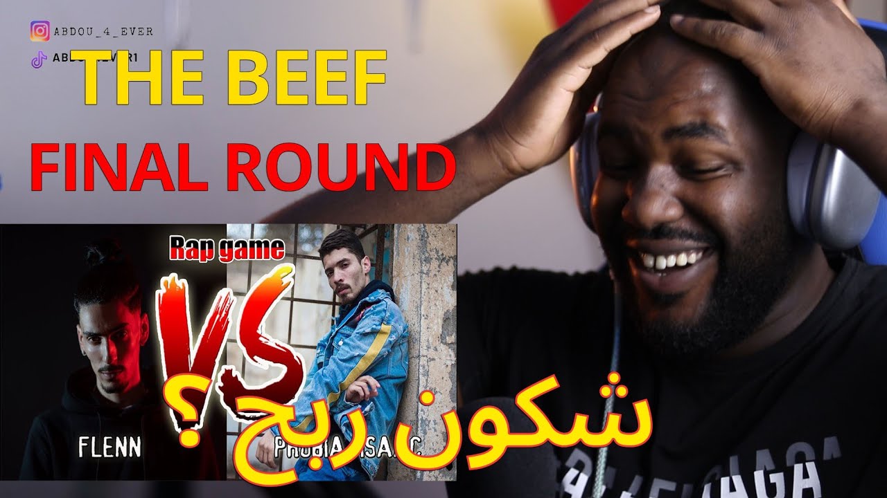 Flenn Vs Phobia Isaac [REACTION] شكون رابح ؟  (Final Round) 🇩🇿🔥