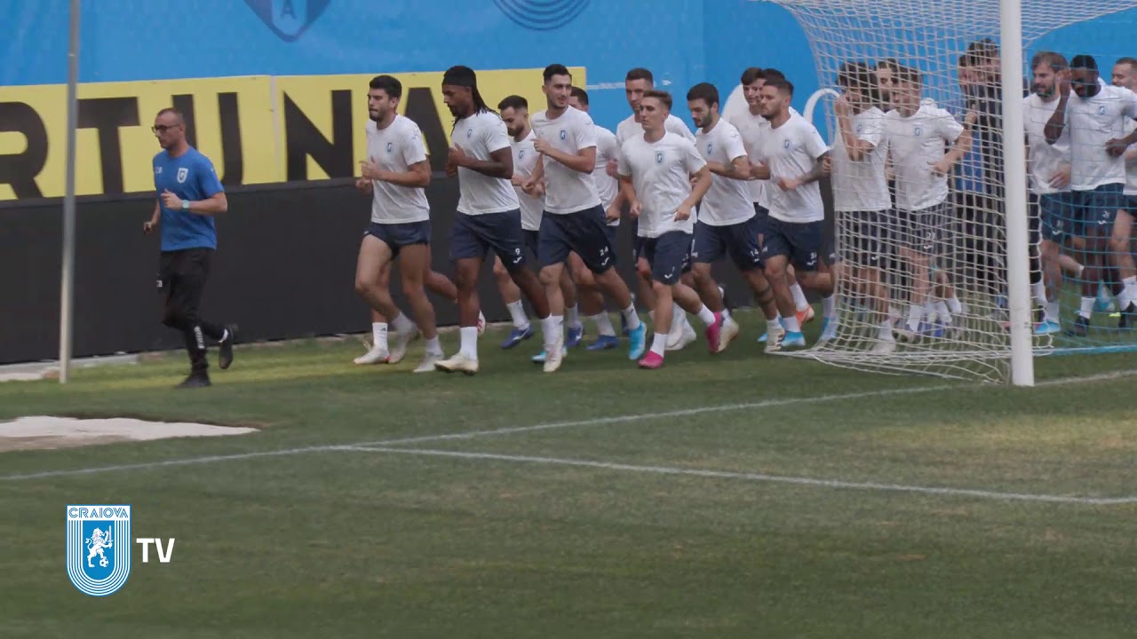 Primul antrenament oficial sub comanda lui Victor Pițurcă