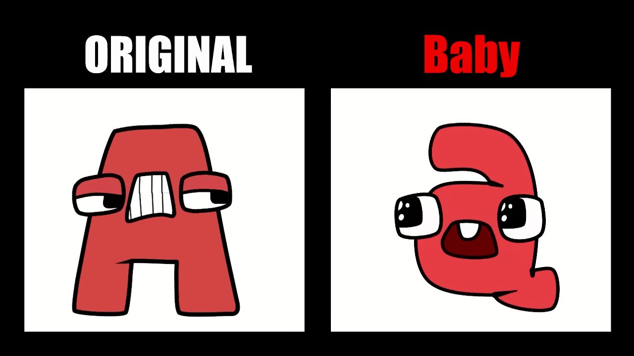 Reverse Alphabet Lore vs Baby Spanish Lore (A-Z...) - All Alphabet Lore Meme Animation - TD Rainbow