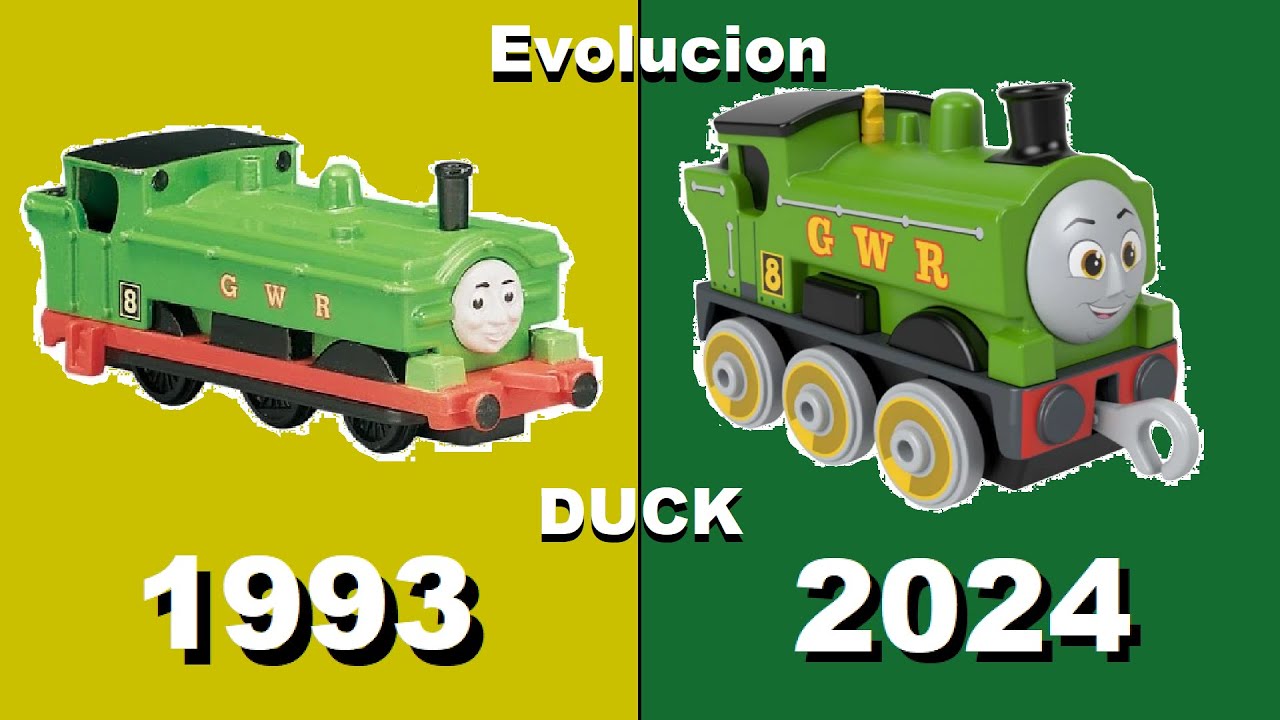 La Evolución de Duck en Metal | Thomas y sus amigos |