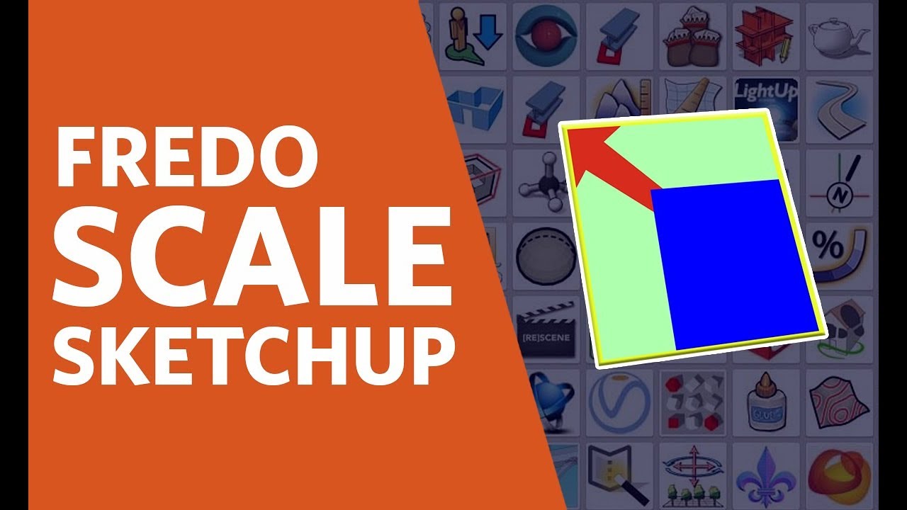 FREDO SCALE - FERRAMENTA DE ESCALA AVANÇADA | DESAFIO SKETCHUP 13 DE 30