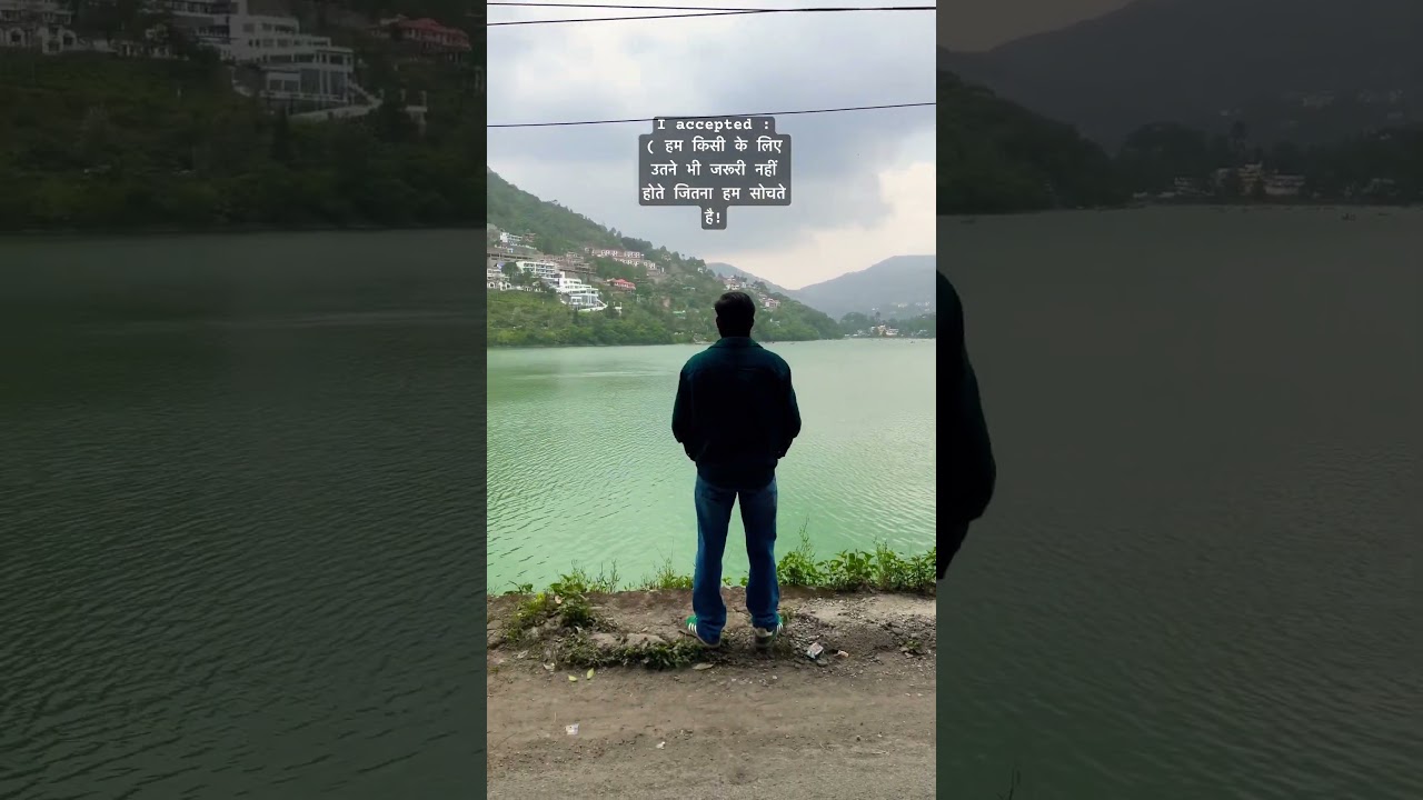 Bhimtal lake #bhimtal #lake #views #nature #himalayas #uttarakhand #india #viralreels #trip #travel