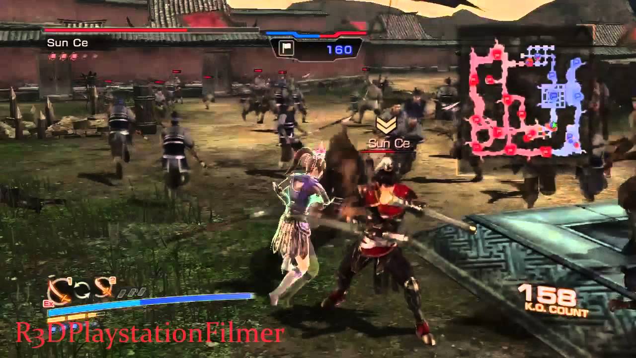 Dynasty Warriors 7 Empires - Kasumi Walkthrough Part 24: Defensive Battle at Jiangling Again