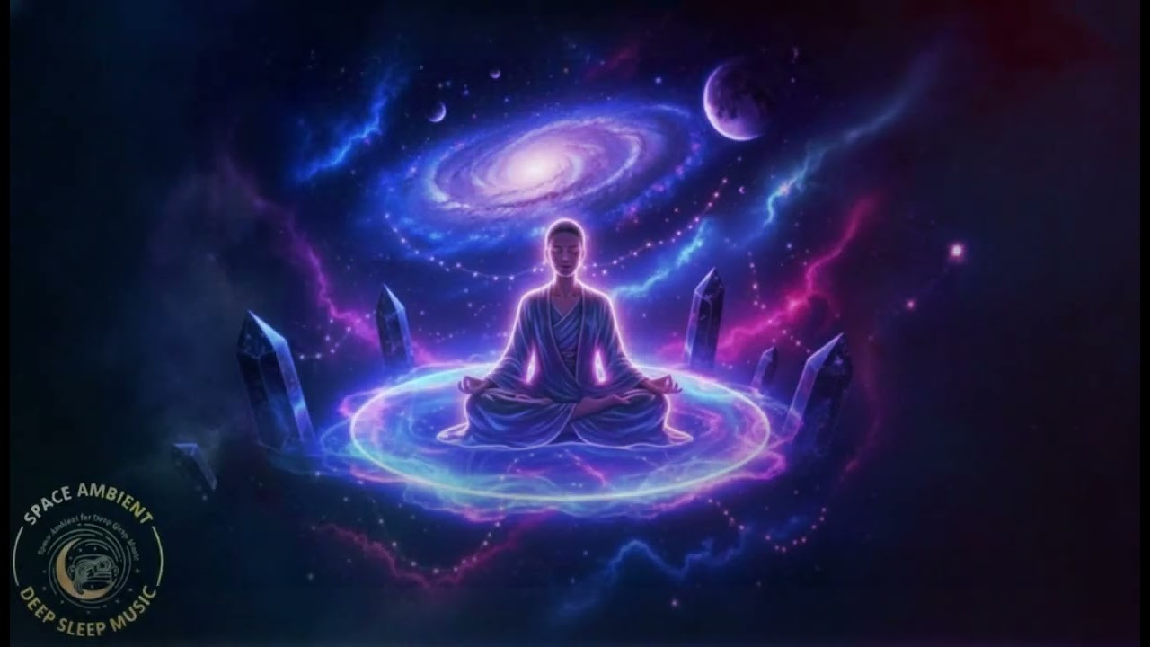 💜 영혼의 위로: 치유의 속삭임 | Soul Comfort: Chime Bell Meditation 💜  - Space ambient for Deep sleep Music -
