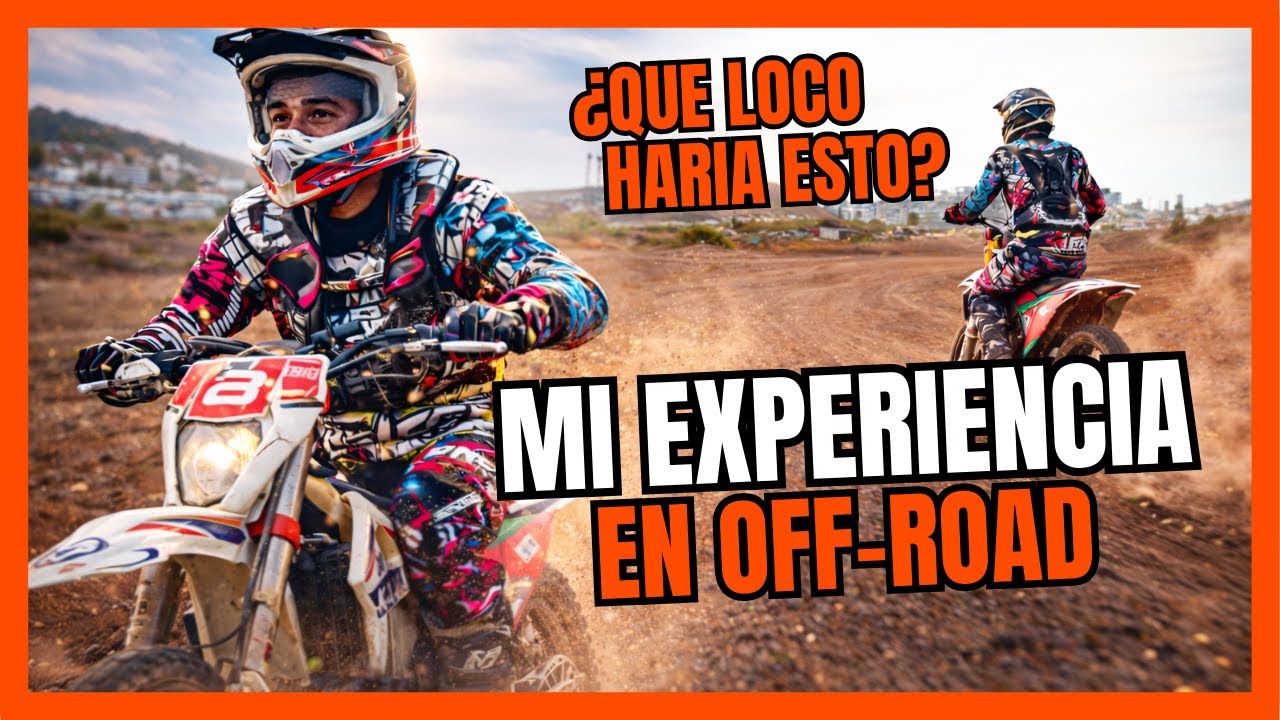 Mi EXPERIENCIA en una CLASE de OFF ROAD en MOTO 🏍️ | ¿Qué loco haría esto? 🤯