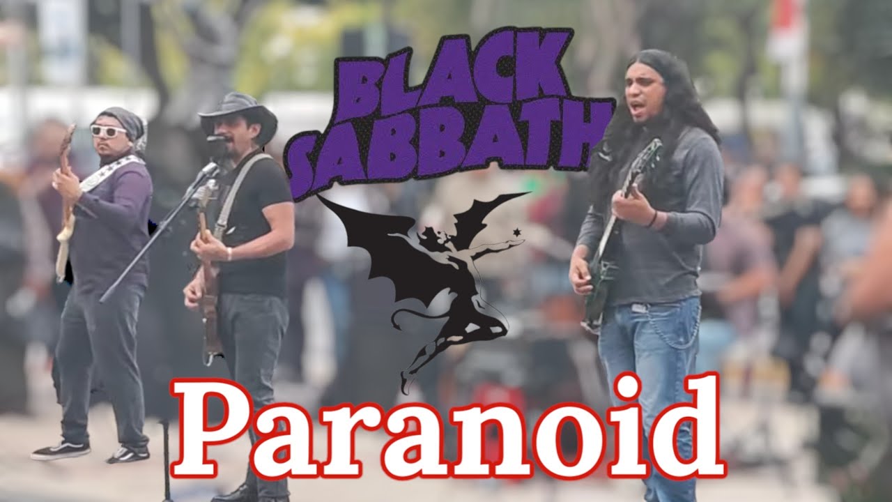 Street Jam 'Paranoid' (Black Sabath) COVER [ Musica callejera en CDMX]
