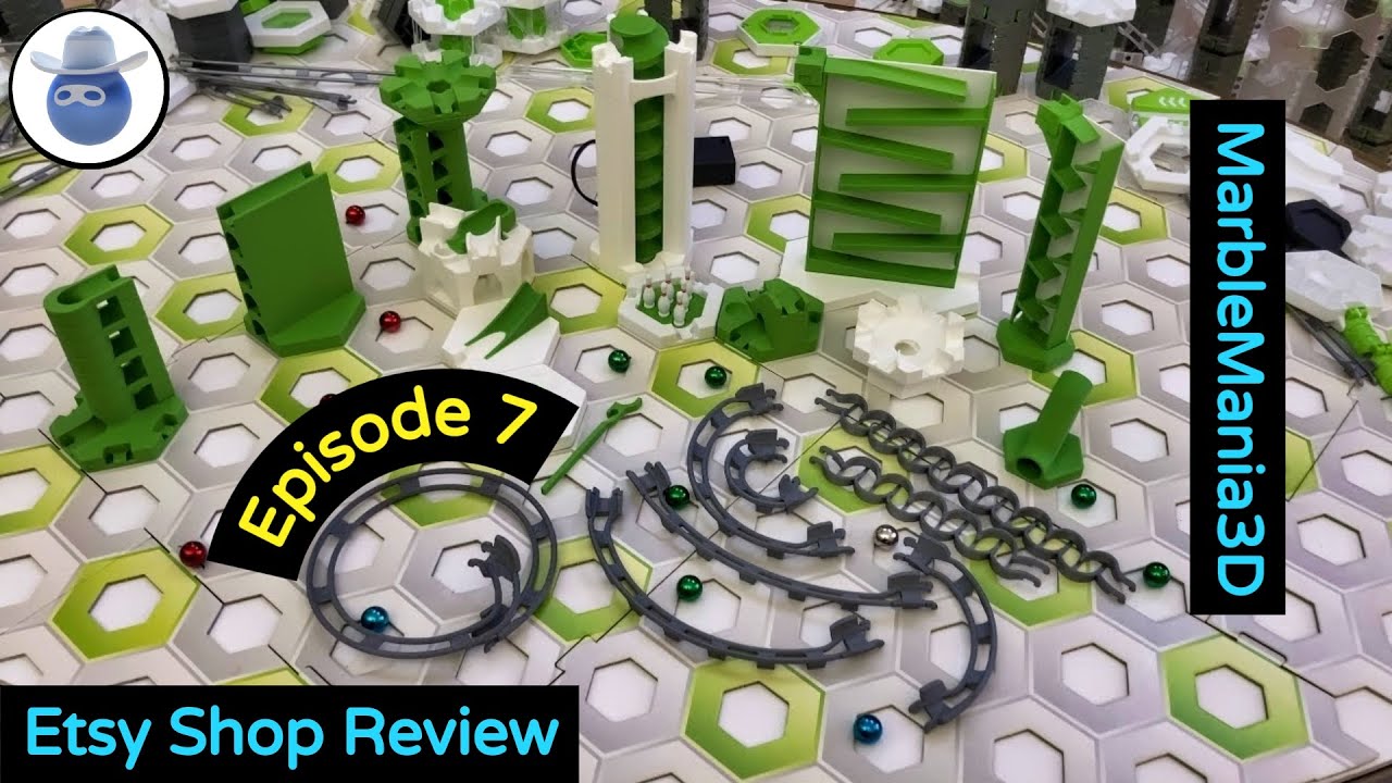 GraviTrax 3D Parts - MarbleMania3D Etsy Shop Review