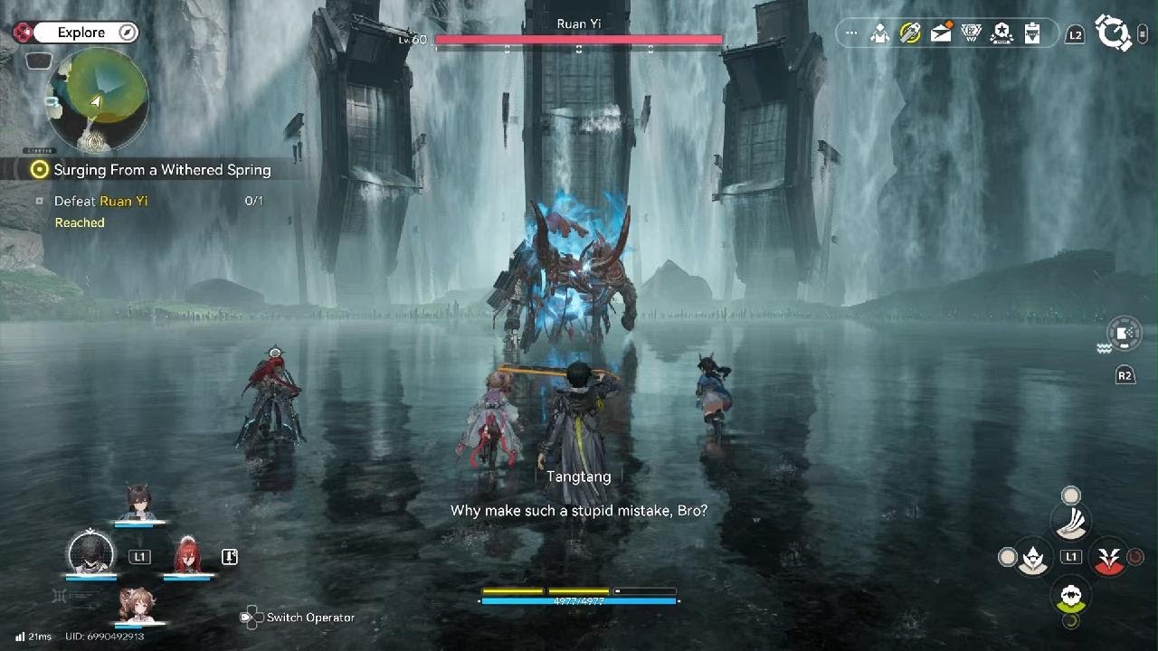 Ruan Yi Boss Fight | Arknights: Endfield