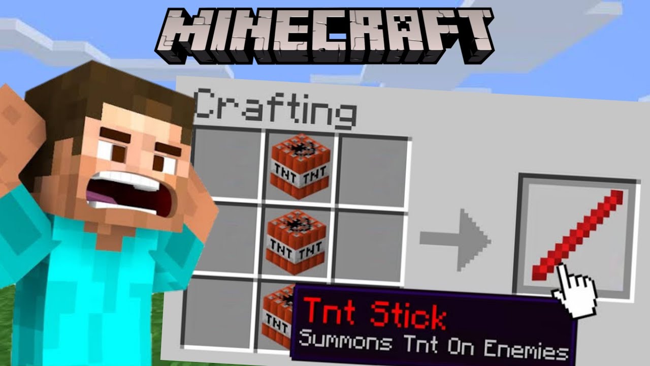 Minecraft... But Custom Sticks Are Super OP
