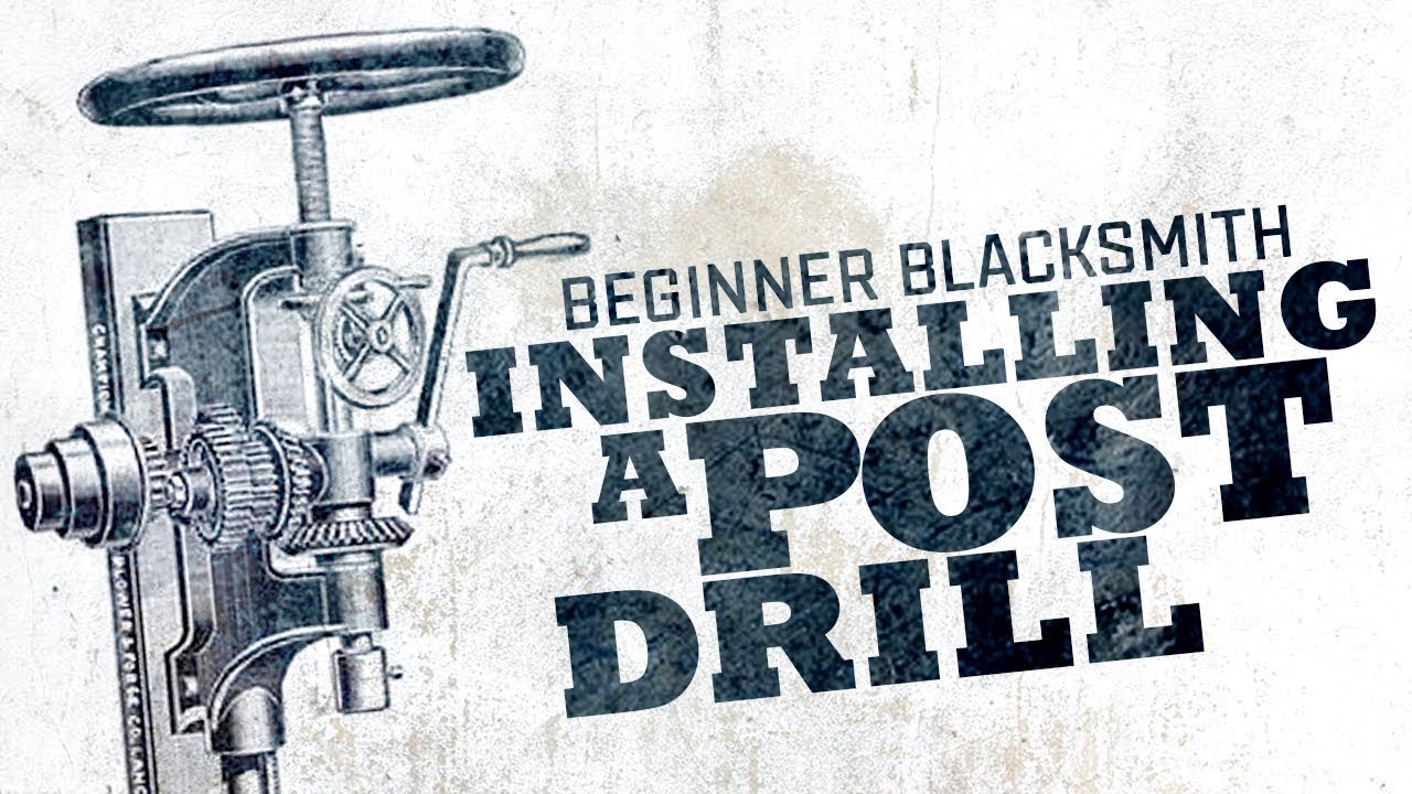 Installing a Post Drill