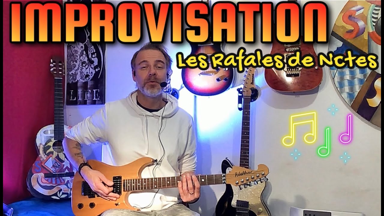Fred Hamm GUITAR TIPS "Les Rafales de Notes" pour l'improvisation
