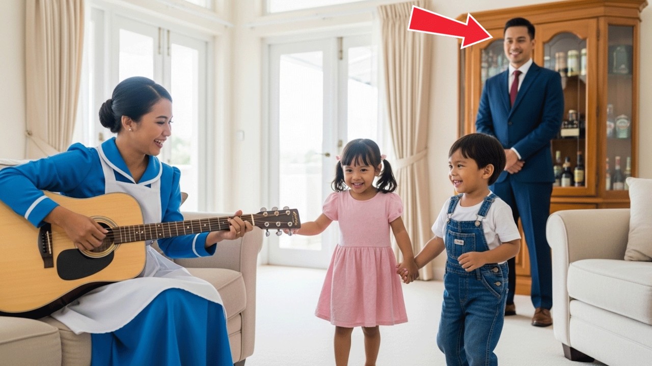 MILIARDER PULANG LELAH DAN TERKEJUT MELIHAT PUTRINYA BERMAIN DENGAN ANAK PEGAWAINYA