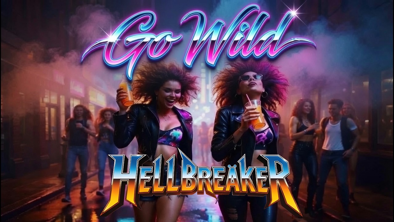 HELLBREÄKER – Go Wild (Official Music Video 2026) 🔥 Hard Rock Rebels Unleashed #80srock #hardrock