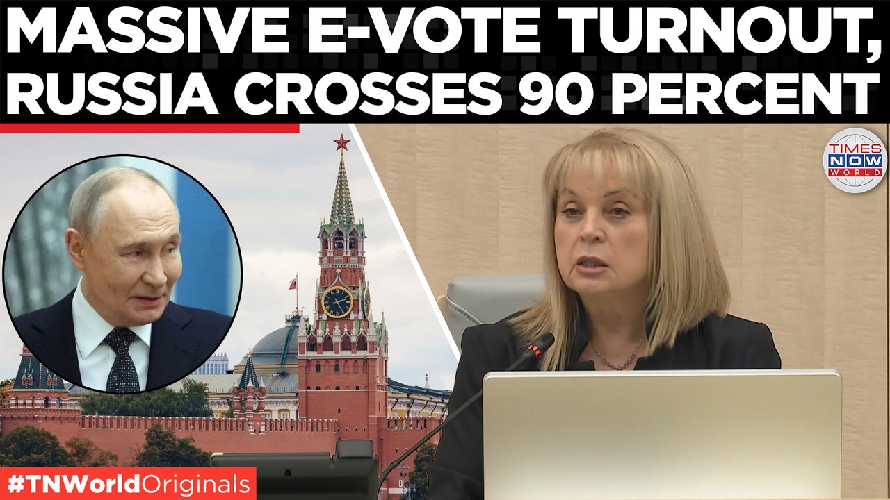 'HIGHEST TURNOUT': Russia Reports Over 90% Remote E-Voting In 2026 Duma Election | Times Now World