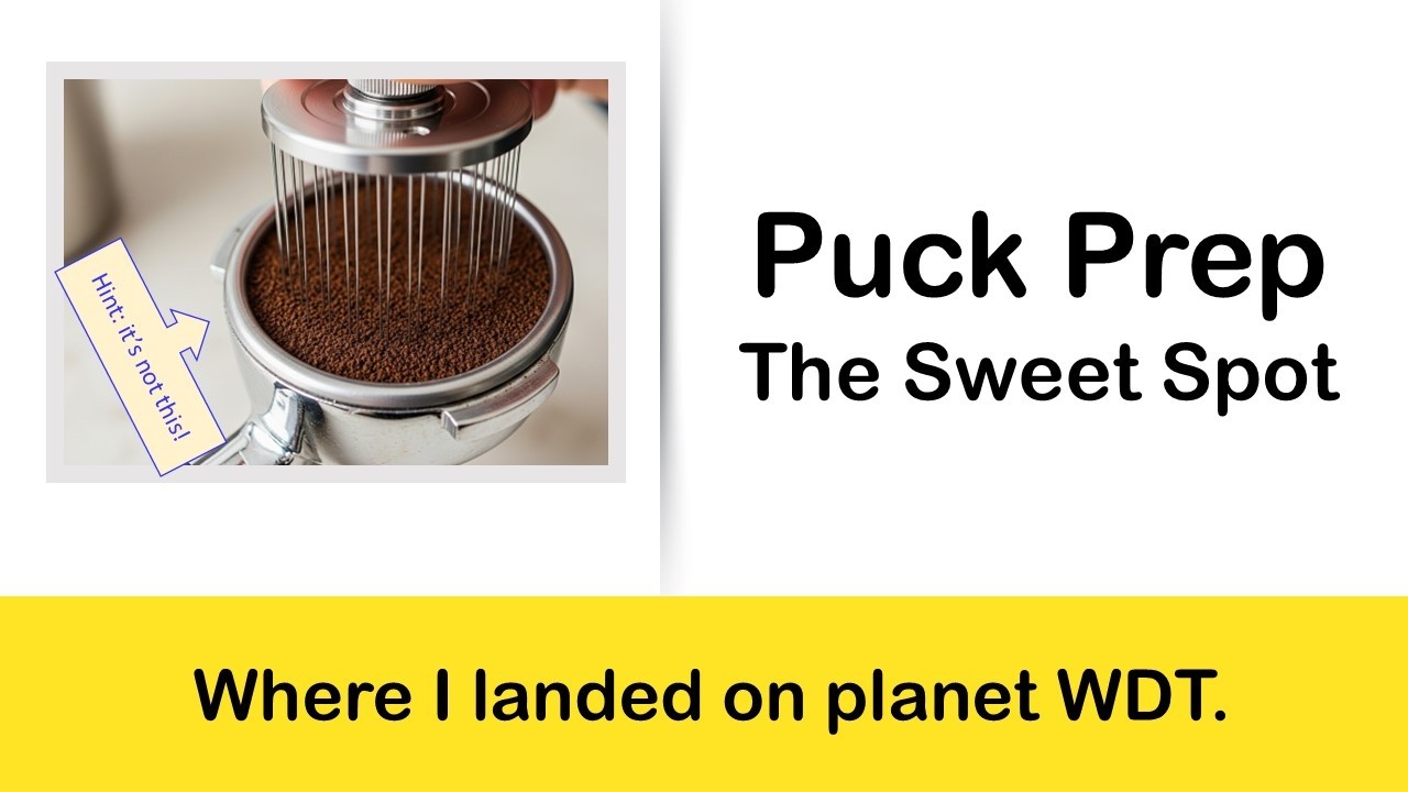WDT Puck Prep. Where I landed.