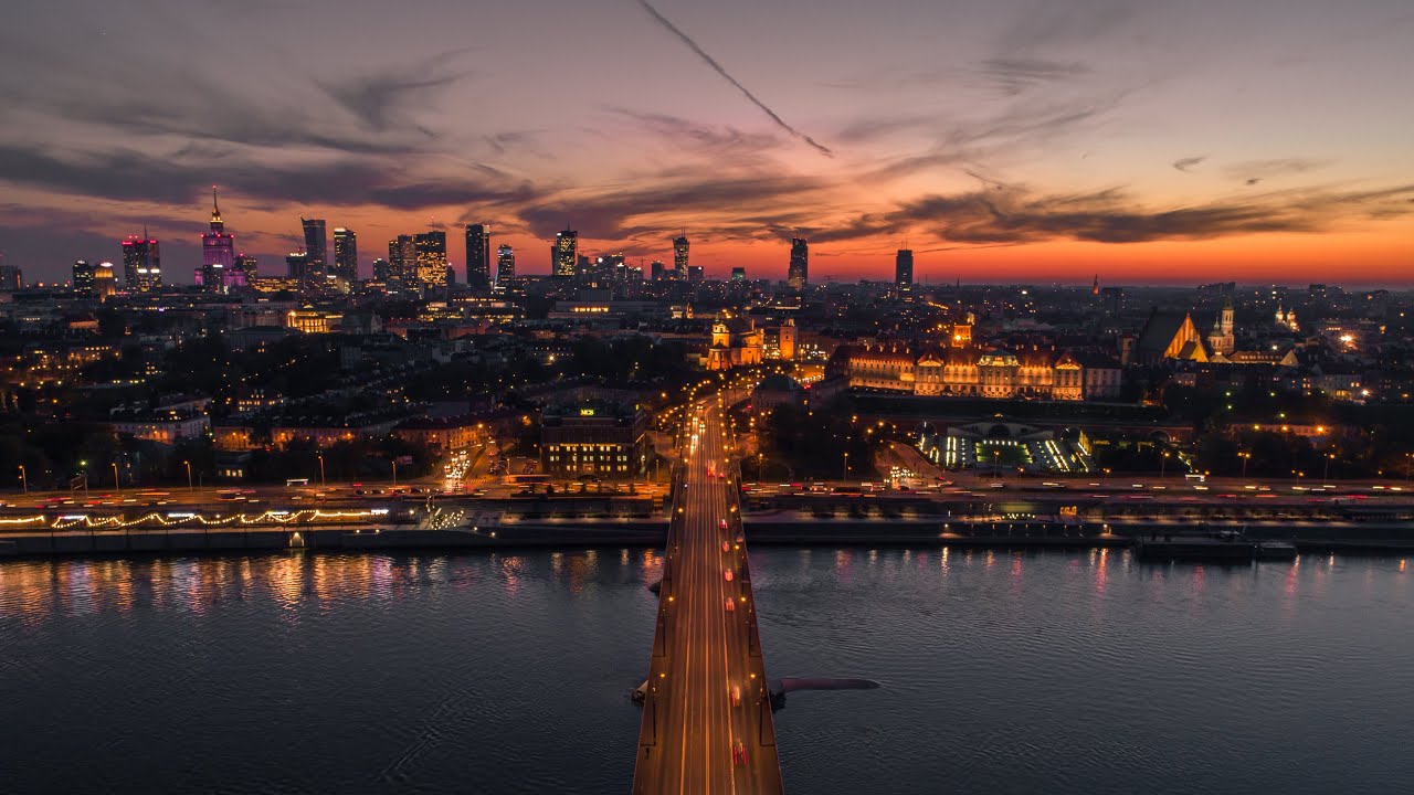 Poznaj z nami Warszawę 2 ! | Warszawa z drona | Warszawa z lotu ptaka | Dron | Warsaw in 4K