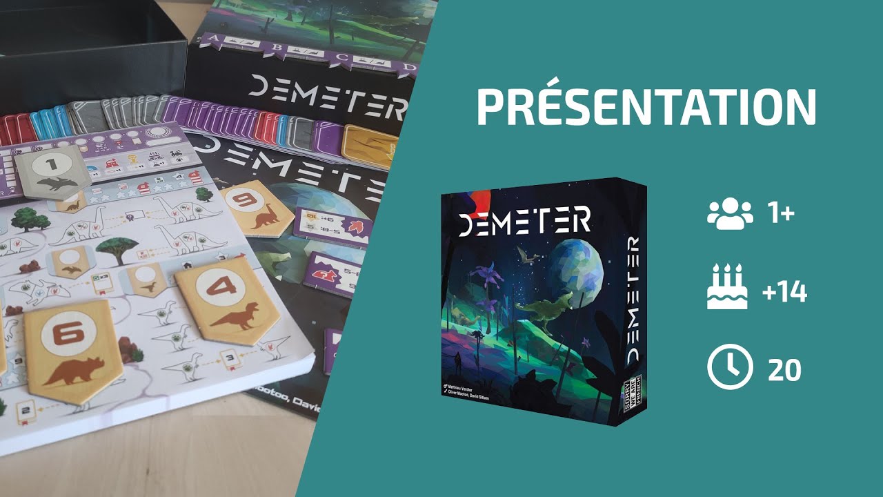 DEMETER #1 | Présentation du jeu et des règles