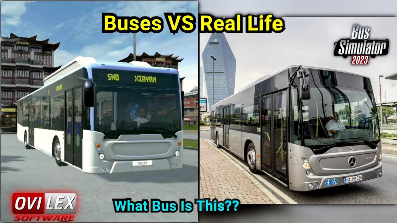 Bus Simulator 2023 Ovilex - Bus Models In Real Life (Electric, Diesel, Hybrid & Gas Models)