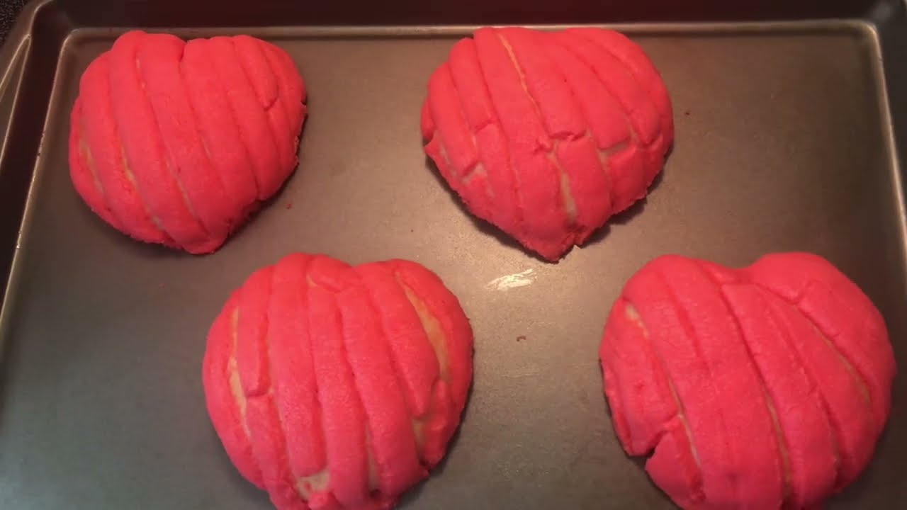 🇲🇽CONCHAS DE CORAZÓN SIN MOLDE!