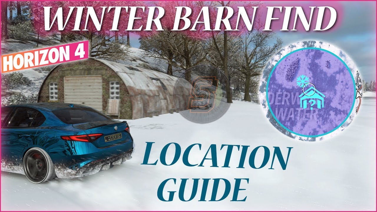 Forza Horizon 4 Winter Barn Find by Derwent Water - Winter Barn Find Location Forza Horizon 4 Winter