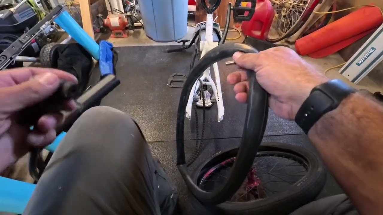 How to change a tube on a BMX Bike