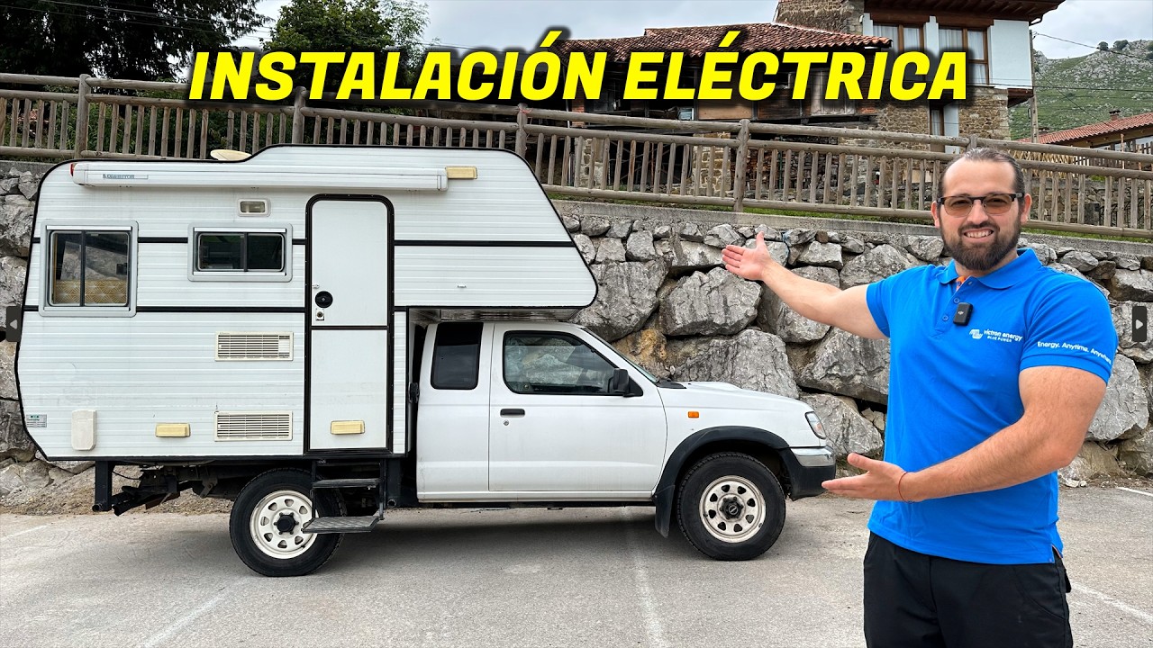 INSTALACIÓN ELÉCTRICA con BATERÍAS DE LITIO en CÉLULA CAMPER Pick Up | Al Son de mi Furgón