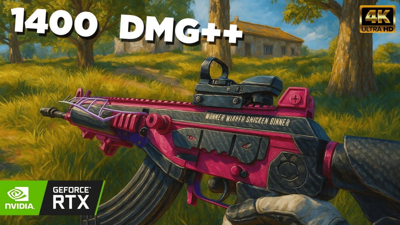 ไก่ไหมไม่รู้ แต่กูรู้ว่ามีคลิปแล้ว ACE 1400 DMG+++  | PUBG