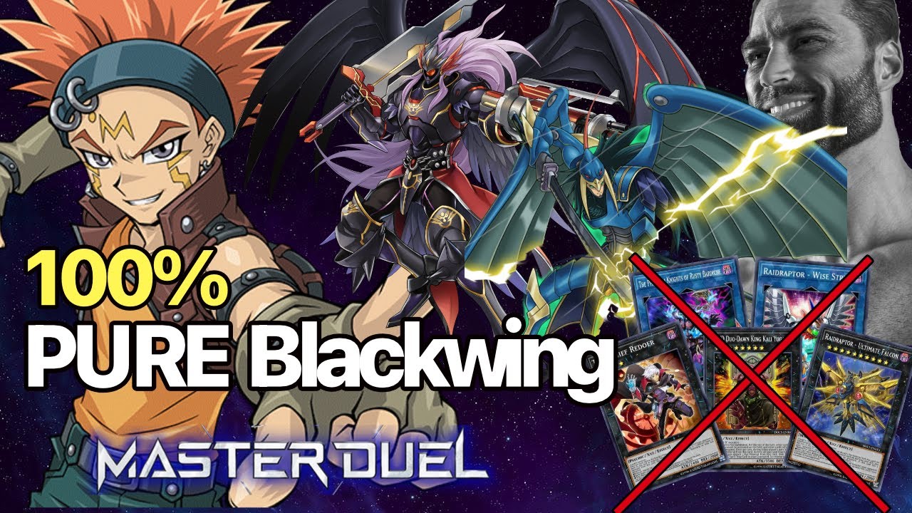 100% PURE Blackwing CHAD Ranked Duels [Yu-Gi-Oh! Master Duel]