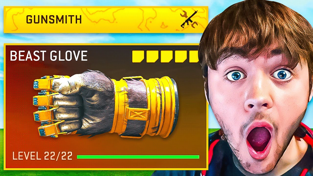 I Won Using the BEAST GLOVE ONLY in Warzone..