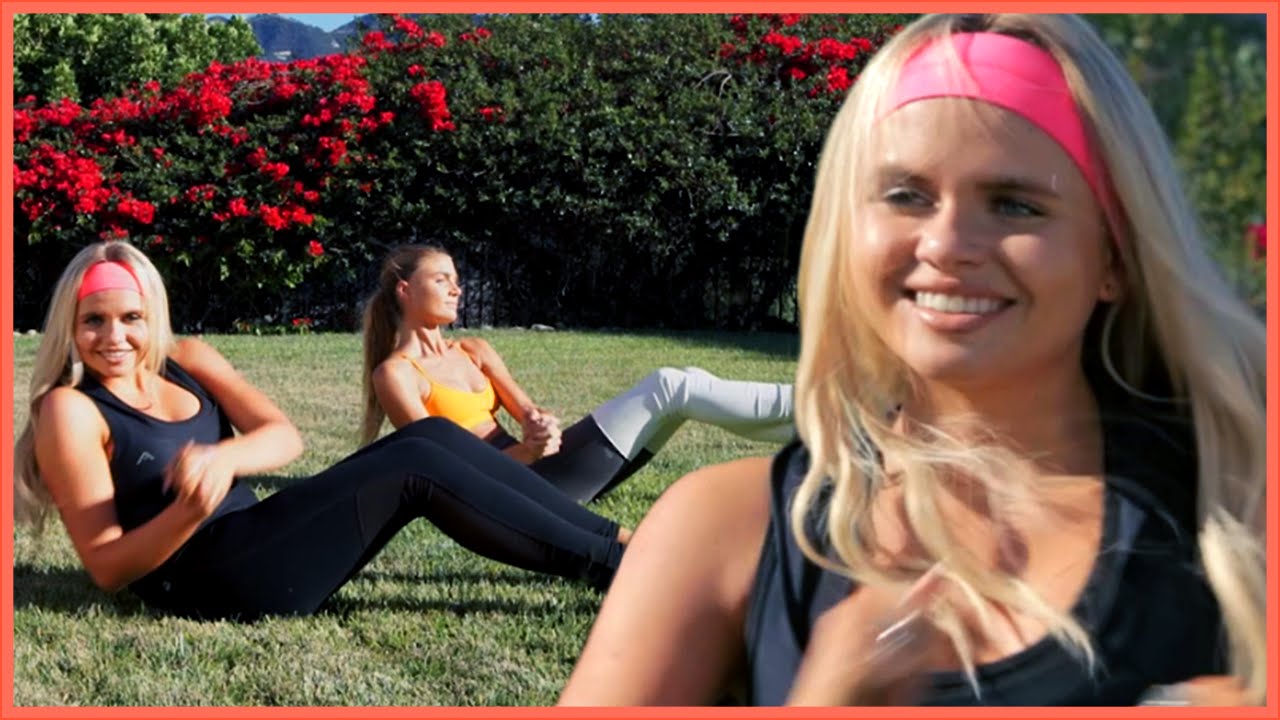 Sweat Squad with Alli Simpson - Cardio Abs Workout