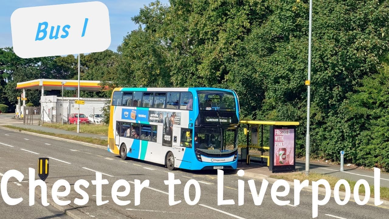 Viewers Request | Bus 1 Chester to Liverpool via Chester Zoo | July 2025
