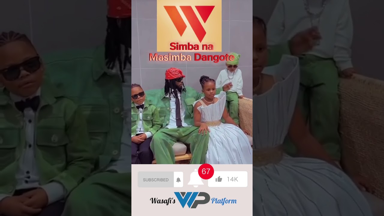 MASIMBA 🦁 #diamondplatnumz #princesstiffah #princenillan #naseebjunior #simba #masimba #dangote #wcb
