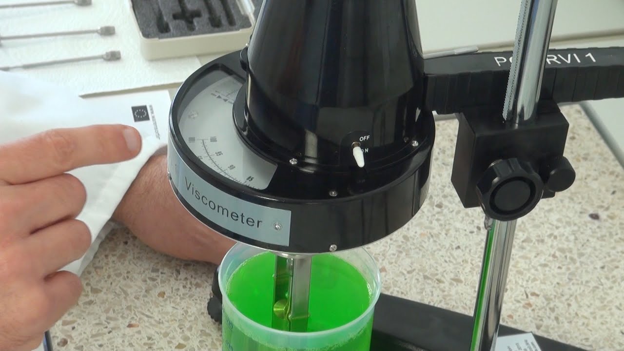Quick start Guide for viscometer PCE-RVI 1.